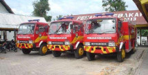 Damkar Pekanbaru Tambah Dua Unit Mobil Pemadam Kebakaran