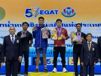 Lifter muda Riau Kevin Andrian Ramadhan Raih 3 Emas di Kejuaraan EGAT King’s Cup 2024 Thailand
