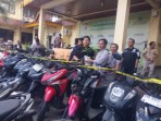 Polresta Pekanbaru Ringkus 11 Pelaku Curanmor, Sita 22 Motor Curian dari Penadah