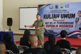 Danlanal Dumai Bekali Taruna Poltek KP Dengan Wawasan Kebangsaan