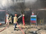 Toko Bangunan di Jalan Jendral Terbakar, Dua Warga Alami Luka Bakar