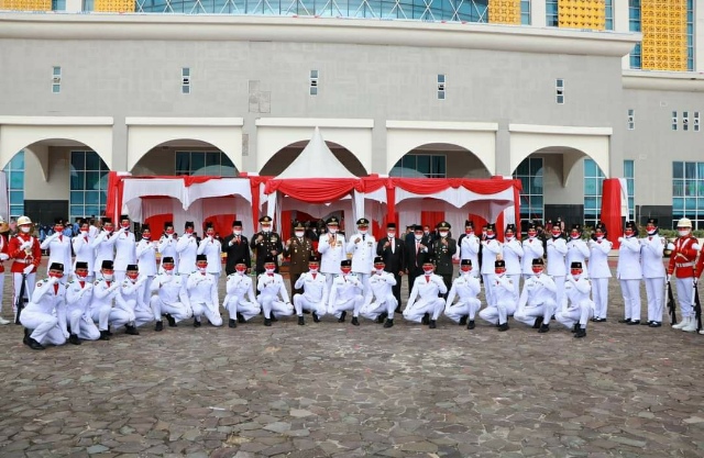 Sukses Dalam Bertugas, Kadispora Ucapkan Terimakasih kepada Para Paskibraka Pekanbaru