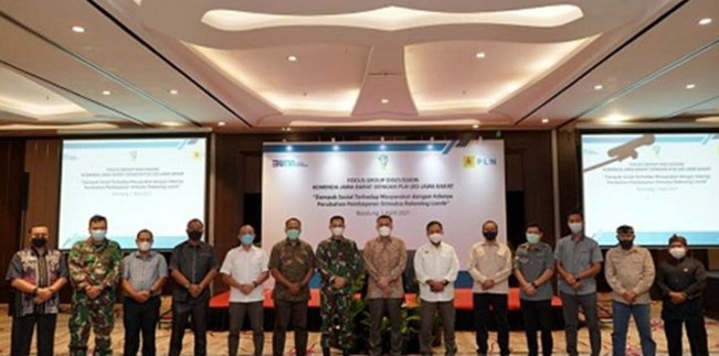 Komite Intelijen Daerah Jawa Barat Berharap  Stimulus  Listrik Dorong Masyarakat  dan Pelaku Usaha Tetap Produktif