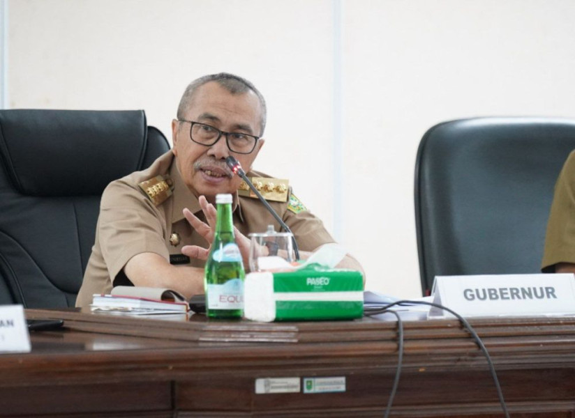 Gubernur Syamsuar Pesan Kontingen MQK Provinsi Riau Jaga Kekompakan