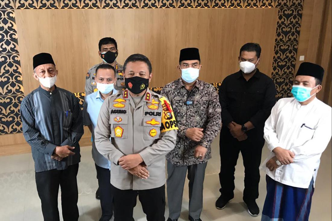 Dukung SE Walikota Pekanbaru, Tokoh Agama Riau Gelar Pertemuan Dengan Polda Riau