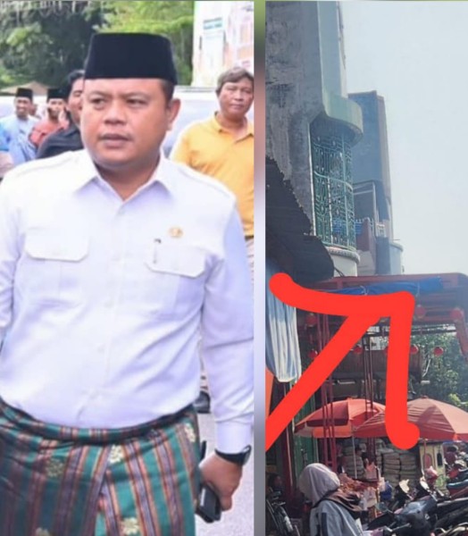 Apresiasi PKL Ditertibkan, Bang Dewan Ini Minta juga Bangunan yang Memakan Badan Jalan Ditindak