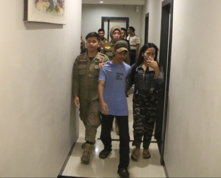 Masih Ramadan, Pasangan Muda-mudi dari Sejumlah Wisma Diamankan Satpol-PP