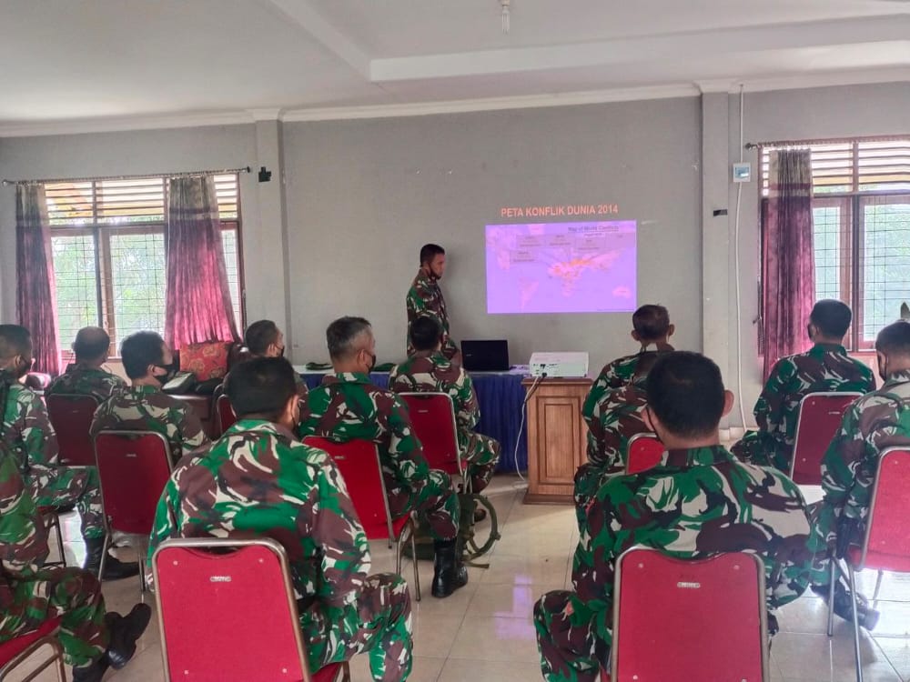 Personil Koramil 02 Kota Ikuti Pembekalan Ketrampilan Individu dari Kodim 0301 Pekanbaru 