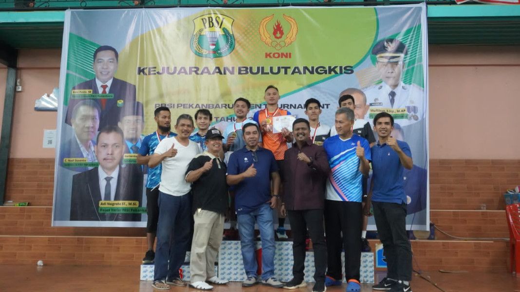Riau dan Sumatera Utara Unjuk Prestasi di PBSI Pekanbaru Open Tournament 2023