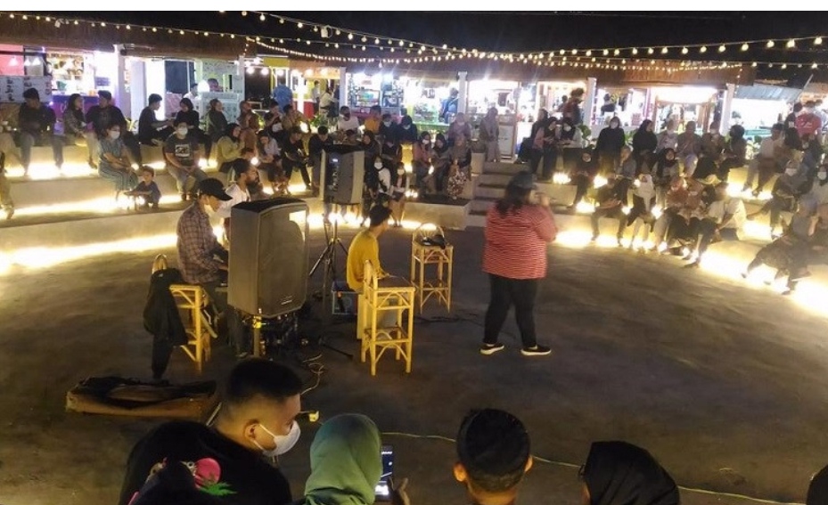 DPM-PTSP Pekanbaru Benarkan Kafe Raun-raun Foodpark Tak Kantongi Izin THB