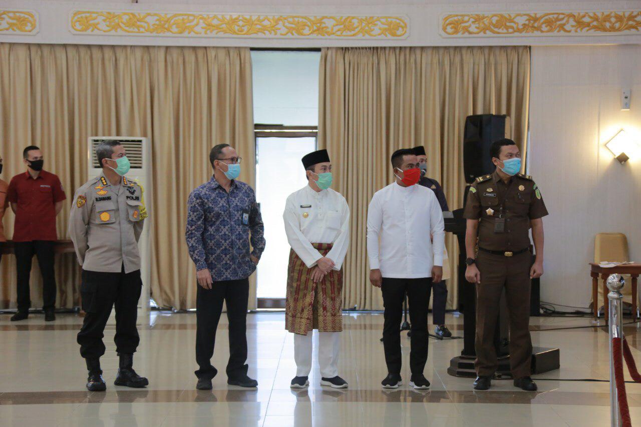 Gubri dan BPKP Riau Launching Aplikasi Mata Bansos, Monitoring Penyaluran Bansos Kepada Masyarakat