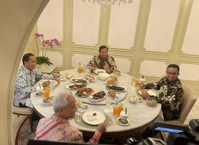 Laksamana Mengamuk Minuman Khas Riau Jadi Menu saat Jokowi Makan Siang Bareng 3 Capres