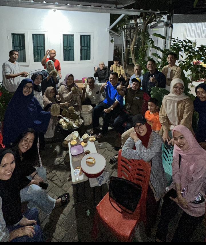 Jalin Komunikasi dan Silaturahim, DPW KKK Provinsi Riau Bersama Mahasiswa Perantau Kabupaten Asahan Gelar Makan Bersama