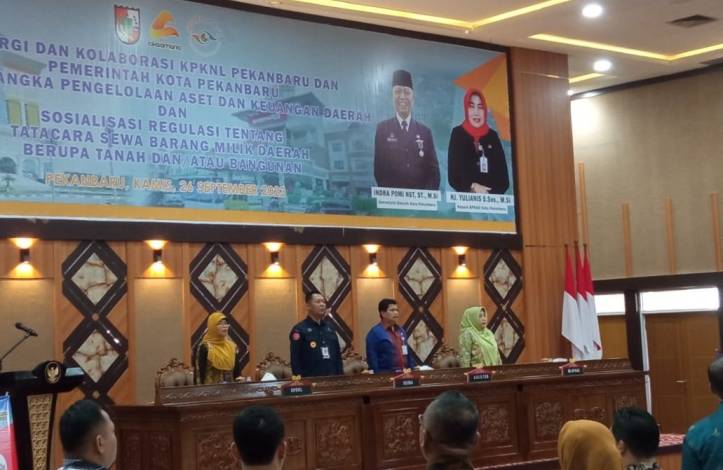 Pemko Pekanbaru Gandeng KPKNL Sosialisasi Tata Cara Sewa Aset