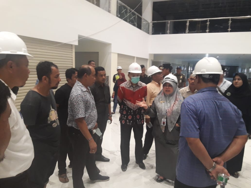 Tim Percepatan Pembangunan Tinjau Pembangunan STC