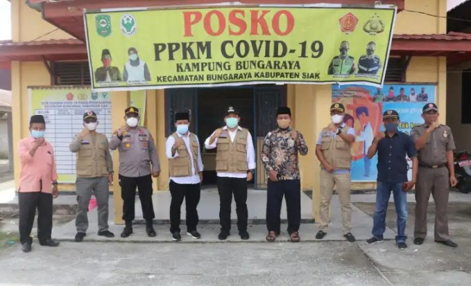 Wabup Husni Ajak Semua Pihak Bekerjasama Menanggulangi Covid-19 di Siak