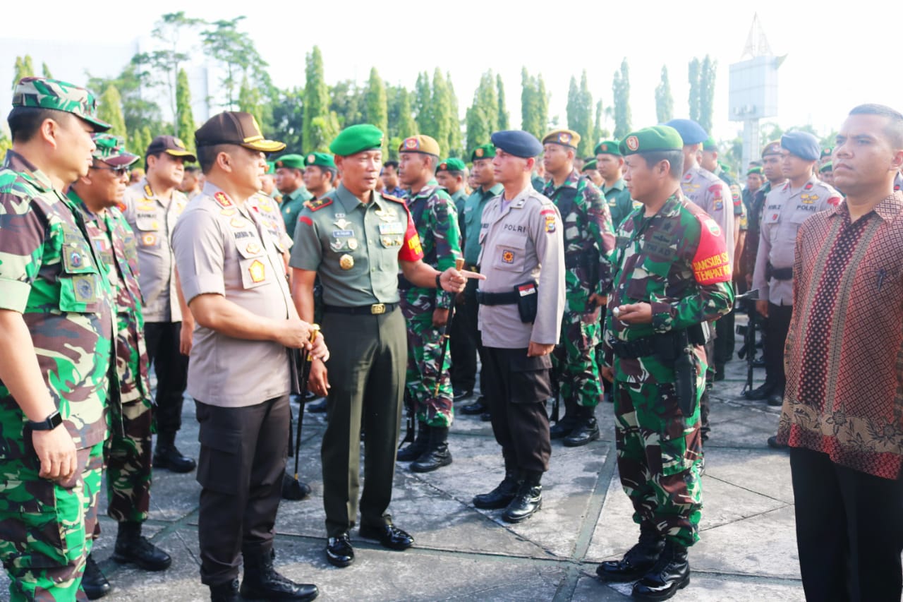 Danrem dan Kapolda Nyatakan Siap Amankan Kedatangan RI 1