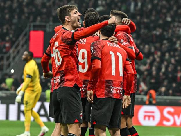 Milan Menang Telak atas Rennes 3-0