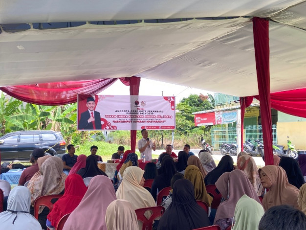 Tekad Abidin Serap Aspirasi Masyarakat di Kelurahan Maharatu