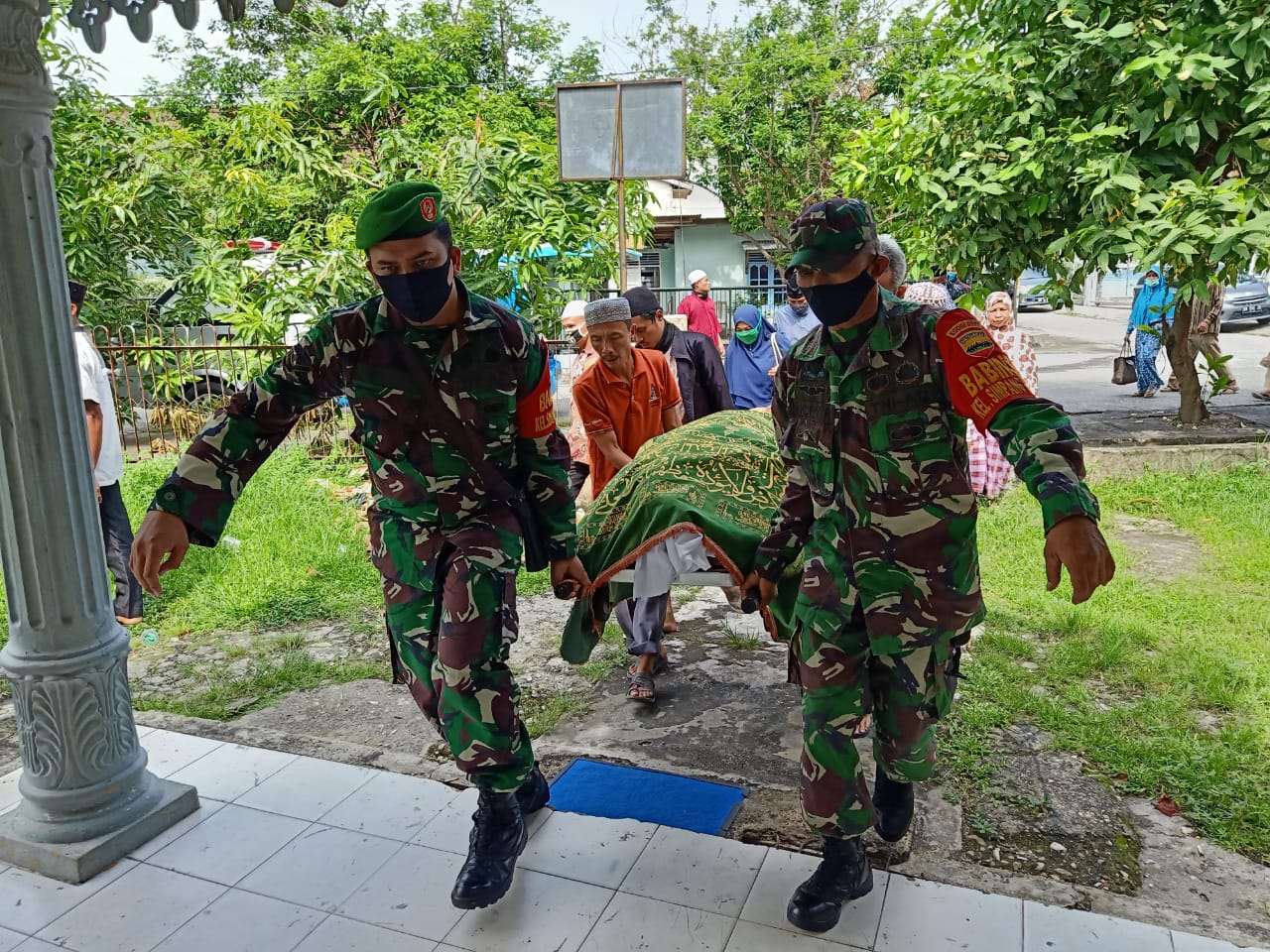 Situasi Covid-19, Takziah ke Rumah Warga, Ini Imbauan Babinsa 