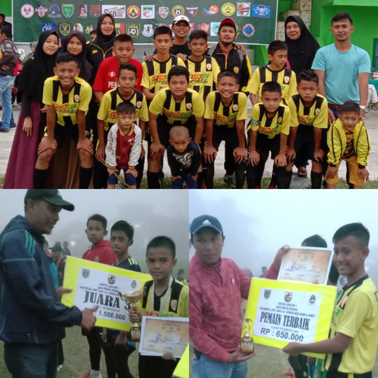 PCSS Raih Dua Gelar Turnamen KNPI CUP 2019 Di Padang Panjang