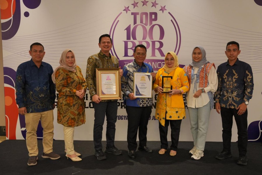 Membanggakan, Bank Rokan Hilir Kembali Masuk Elite Top 100 BPR Nasional