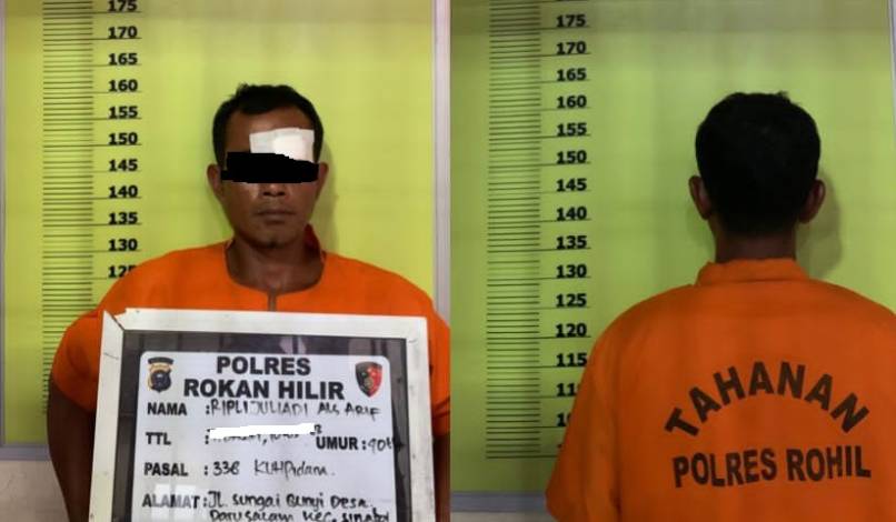 Diupah Rp2 Juta, Polisi Tangkap Pembunuh Bayaran di Rohil