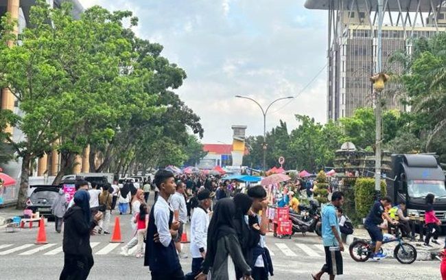 Pengumuman! CFD Pekanbaru Kembali Dibuka Besok