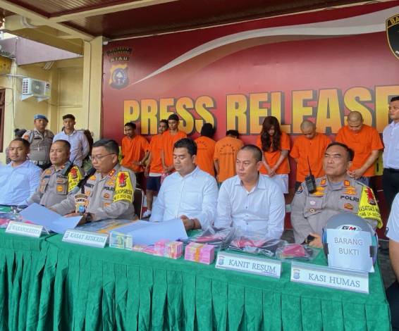 Sindikat Hipnotis Antar Provinsi Dibekuk Polisi di Pekanbaru