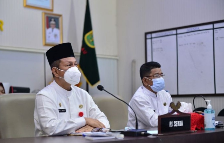Pj Sekdaprov Riau Hadiri Rakor Pelayanan Publik ULA Kemendagri