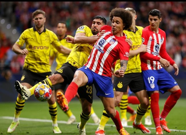Atletico Madrid Menang 2-1 Atas Dortmund di Liga Champions