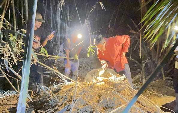 BBKSDA Riau Evakuasi Beruang Madu Terjerat di Rimbang Baling