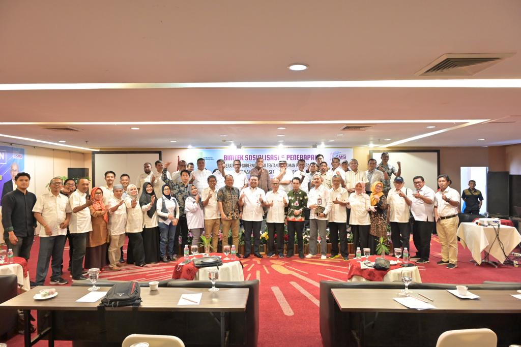 SMSI Riau Gelar Bimtek Sosialisasi dan Penerapan Pergub Riau Nomor 19 Tahun 2021
