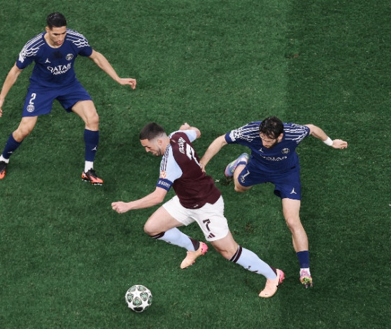 Dikalahkan Aston Villa, PSG ke Semifinal Liga Champions