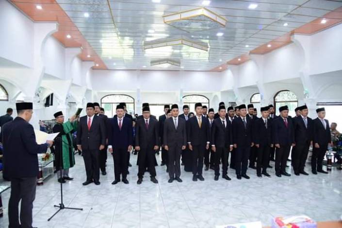 507 Panwascam se-Riau Dilantik, Ini Pesan Bawaslu