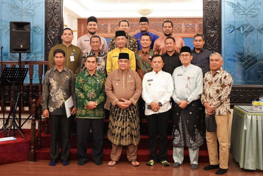 Temui Gubernur Riau, Bupati Meranti Curhat Soal DBH Migas dan Sawit