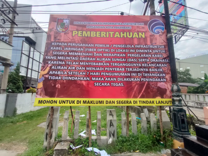 Pemko Pekanbaru Surati Perusahaan Provider, Ini Penyebabnya
