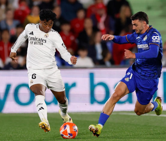 Getafe vs Madrid: Los Blancos Menang 1-0
