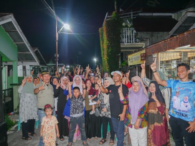 Warga Air Putih Tuah Madani Dukung Paslon Bertuah
