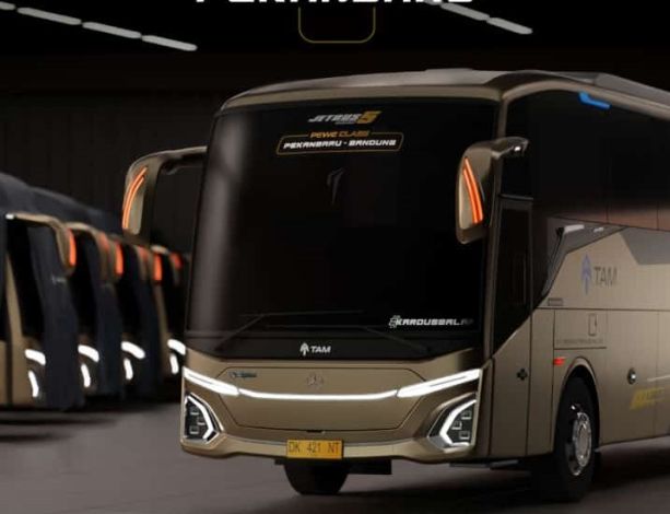 PO TAM Buka Rute Baru Pekanbaru-Bandung untuk Mudik Akhir Tahun