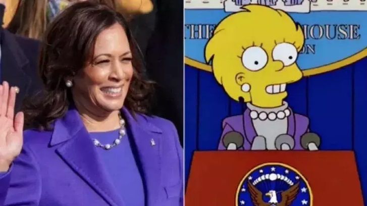 The Simpsons Sudah Ramal Kamala Harris Bakal Jadi Calon Presiden AS