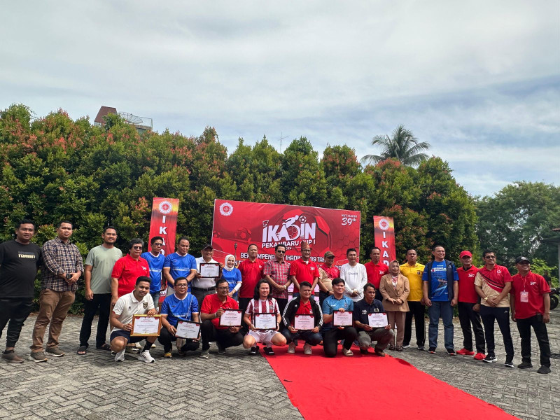 Turnamen IKADIN Pekanbaru Cup I Resmi Dibuka,  RAP FC dan DPC Ikadin  A Lolos 8 Besar