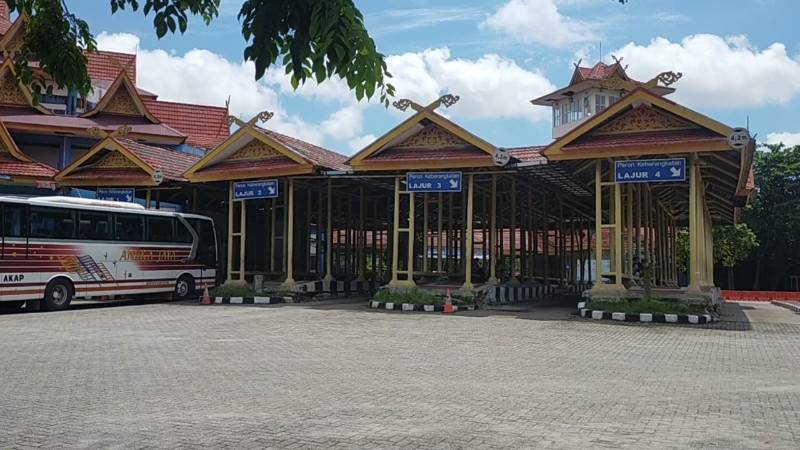 Jumlah Penumpang di Terminal BRPS Pekanbaru Mulai Melonjak