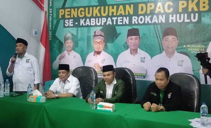 Mantan Ketua PAN Riau dan Ketua DPD Demokrat Resmi Gabung PKB Riau