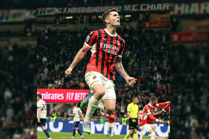 Gimenez dan Pulisic Antar Milan Kalahkan Bologna 3-1