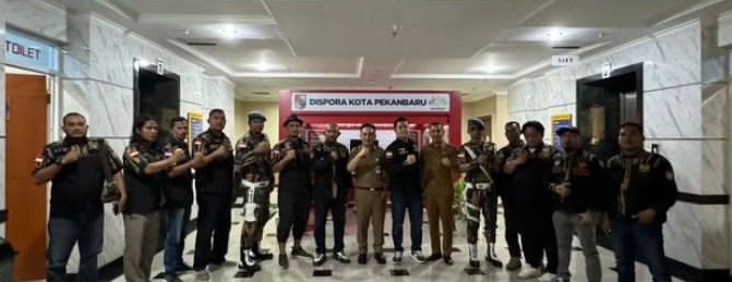 Kepala Dispora Kota Pekanbaru Hadiri Audiensi dengan Organisasi PEKAT-IB DPD Kota Pekanbaru
