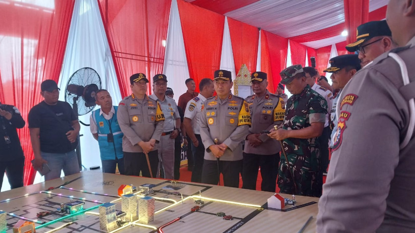 Kapolda Riau Tinjau Tiga Pospam, Pastikan Mudik Lancar dan Aman