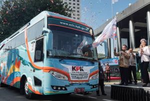 Ini Rute dan Agenda Roadshow Bus KPK di Riau