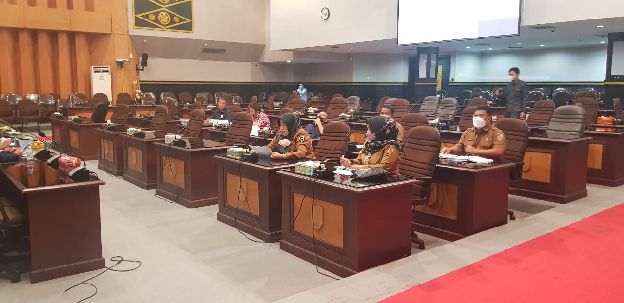 TAPD Pekanbaru Gelar Rapat Pembahasan APBD Tahun 2022 dengan Banggar DPRD