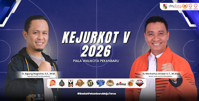 Kejurkot V Perbasi Pekanbaru Libatkan 924 Atlet